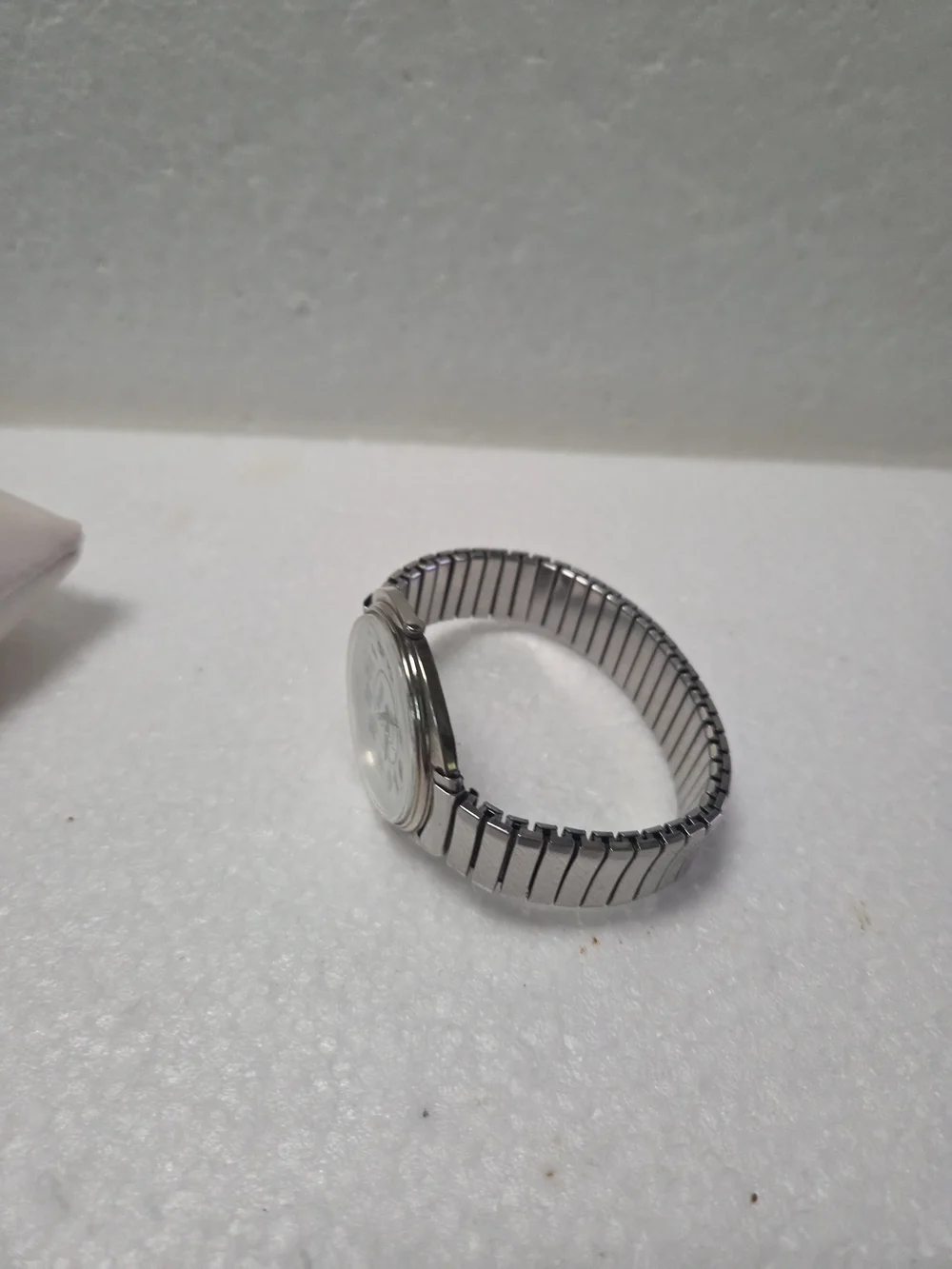Gitano Silver White Dial Quartz Watch